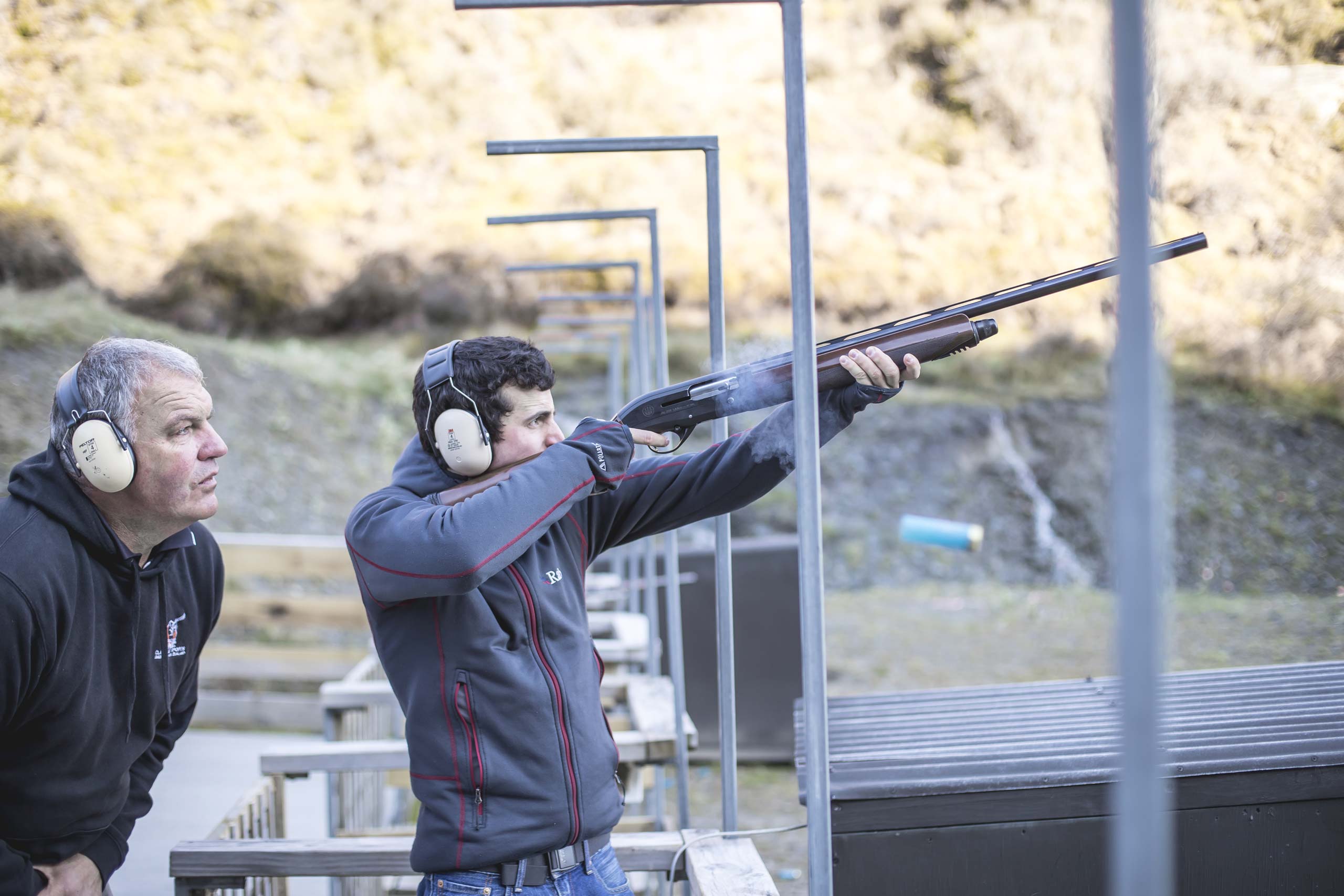 Bucks and Hens Groups clay bird shooting at Break One Clay Target Shooting in Queenstown