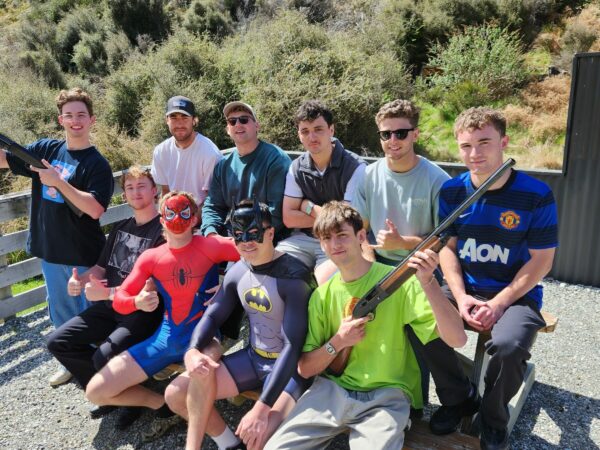 Stag Party clay target shooting at Break One Clay Target Sports in Queenstown